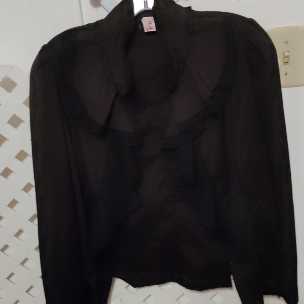 Women's black blouse